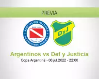 Argentinos vs Def y Justicia