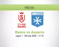 Pronóstico Reims Auxerre (09 marzo 2025)