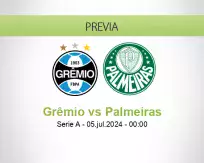 Pronóstico Grêmio Palmeiras (04 julio 2024)