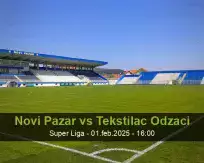 Pronóstico Novi Pazar Tekstilac Odzaci (01 febrero 2025)