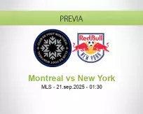 Pronóstico Montreal New York (20 septiembre 2025)