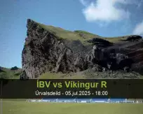 Pronóstico ÍBV Víkingur R (05 julio 2025)