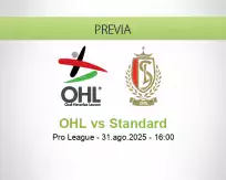 Pronóstico OHL Standard (31 agosto 2025)