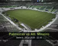 Pronóstico Palmeiras Atl. Mineiro (20 julio 2025)