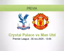 Crystal Palace vs Man Utd