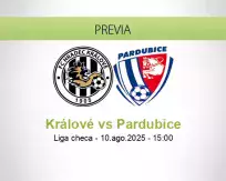 Pronóstico Králové Pardubice (10 agosto 2025)