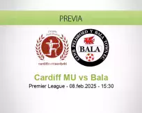 Pronóstico Cardiff MU Bala (08 febrero 2025)