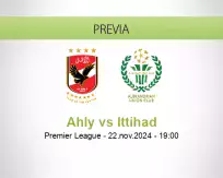 Pronóstico Ahly Ittihad (22 noviembre 2024)