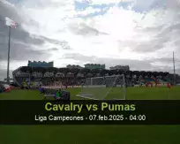 Pronóstico Cavalry Pumas (06 febrero 2025)