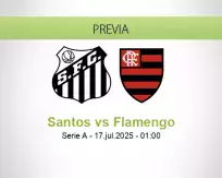 Santos vs Flamengo