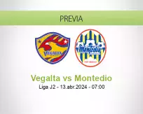 Pronóstico Vegalta Montedio (13 abril 2024)