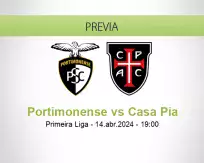 Pronóstico Portimonense Casa Pia (14 abril 2024)