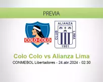 Pronóstico Colo Colo Alianza Lima (23 abril 2024)