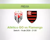 Pronóstico Atlético GO Flamengo (14 abril 2024)