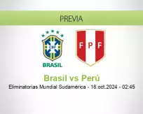 Brasil vs Perú