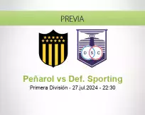 Peñarol vs Def. Sporting