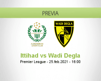 Pronóstico Ittihad Wadi Degla (25 febrero 2021)