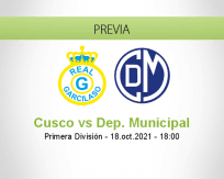 Pronóstico Cusco Dep. Municipal (18 octubre 2021)