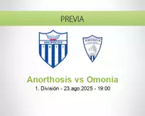 Pronóstico Anorthosis Omonia (23 agosto 2025)