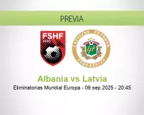 Pronóstico Albania Latvia (09 septiembre 2025)