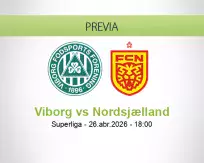 Pronóstico Viborg Nordsjælland (26 abril 2026)