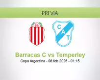 Barracas C vs Temperley