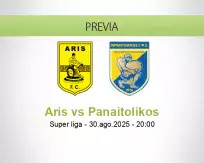 Pronóstico Aris Panaitolikos (30 agosto 2025)