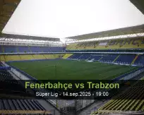 Pronóstico Fenerbahçe Trabzon (14 septiembre 2025)