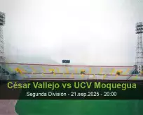 Pronóstico César Vallejo UCV Moquegua (21 septiembre 2025)