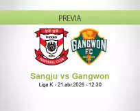 Pronóstico Sangju Gangwon (21 abril 2026)