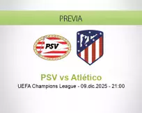 PSV vs Atlético
