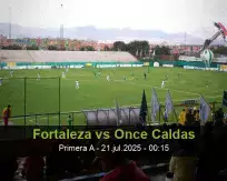 Pronóstico Fortaleza Once Caldas (20 julio 2025)