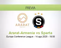 Pronóstico Ararat-Armenia Sparta (14 agosto 2025)