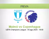 Pronóstico Malmö Copenhague (05 agosto 2025)
