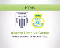 Alianza Lima vs Cusco