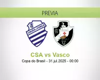 Pronóstico CSA Vasco (31 julio 2025)