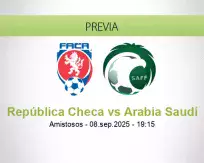 Pronóstico República Checa Arabia Saudí (08 septiembre 2025)