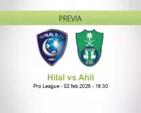Hilal vs Ahli