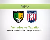 Pronóstico Venados Tapatío (08 agosto 2025)