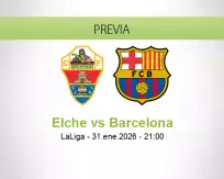 Elche vs Barcelona