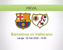 Barcelona vs Vallecano