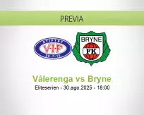 Pronóstico Vålerenga Bryne (30 agosto 2025)
