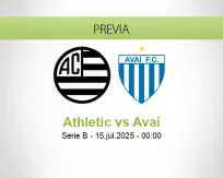 Pronóstico Athletic Avaí (14 julio 2025)