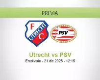 Utrecht vs PSV