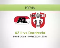 AZ II vs Dordrecht
