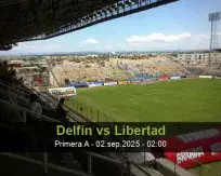 Pronóstico Delfin Libertad (01 septiembre 2025)