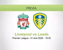 Liverpool vs Leeds