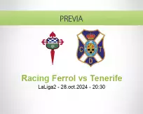 Pronóstico Racing Ferrol Tenerife (28 octubre 2024)