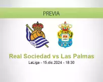 Pronóstico Real Sociedad Las Palmas (15 diciembre 2024)