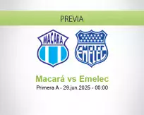 Macará vs Emelec